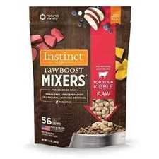 Instinct Raw Boost Mixer Dog Food Topper, Grain Free Beef, 14 ounce, NEW/SEALED