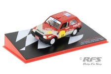 Seat Marbella Proto Rallye Tierra de Aviles 1988 Rius Casanova 1:43 Altaya IXO