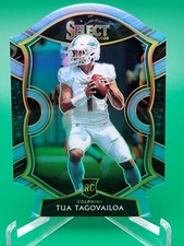 Tua Tagovailoa 2020 Panini Select Light Blue Die-Cut Prizm #45 RC Rookie Card. rookie card picture