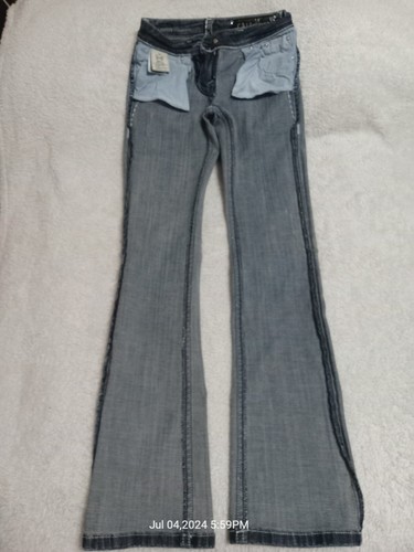 LA Idol USA Embellished Jeans Size: 1 W27 L34 Dark Wash - Flare Boot Cut - Picture 14 of 20