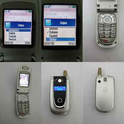 MOTOROLA V600 GSM UNLOCKED SIM FREE UNLOCK CELL PHONE