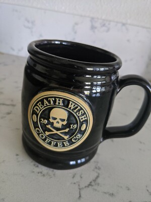 Death Wish Coffee Company 2019 Logo Coffee Mug | eBay