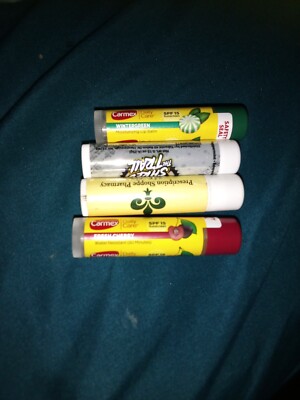 Carmex Classic Lip Balm .35oz - scented two of them are not 