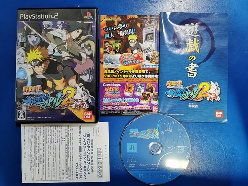 Jeu PlayStation 2 Naruto Narutimate Hero 2 - Version NTSC-J (Japon), Complet Avec Boîte Et Notice - Très Bon état