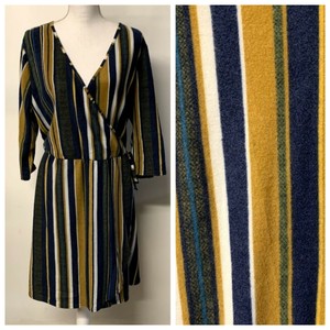 derek heart wrap dress