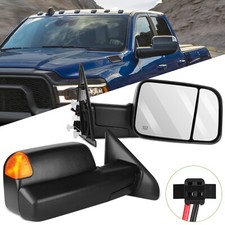 For 02-08 Dodge Ram 1500 03-09 25003500 Powerheated Signal Tow Mirrors Pair For 02-08 Dodge Ram 1500 03-09 25003500 Powerheated Signal Tow Mirrors Pair