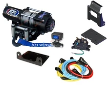 Honda 250 Recon Winch and Mount Plate Kit 2007-2026 2000 lbs KFI TRX250 TRX