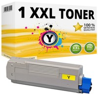 1X Xxl Toner Gelb FüR Oki Data C5600 C5600N C5600DN C5700 C5700N C5700DN