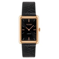 Rotary Gs90993-04 Mens Timepieces London Rose Gold Black Leather Strap Watch Rotary Gs90993-04 Mens Timepieces London Rose Gold Black Leather Strap Watch