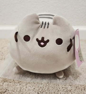 2020 PUSHEEN SQUISHEEN Target Exclusive 11  Log Plush Gray Grey - NEW w/ TAGS