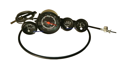 Ford Tractor Instrument Gauge Kit – 600 / 700 / 800 / 900 Series, Includes Tachometer With Cable