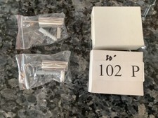 CHROME - PEG HOOKS ROBE/TOWEL SOLID BRASS- LOT OF TWO- BY EMPIRE INDUSTRIES