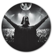 DJ Darth Vader 1 DJ WARS 7" inch Slipmat Portablism Turntable Slip Mat