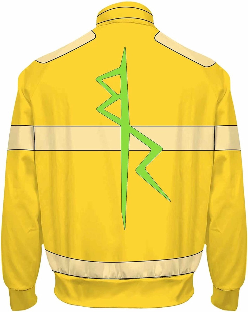 New Game Punk David Martinez Jacket Cosplay Zipper Hoodies Mens