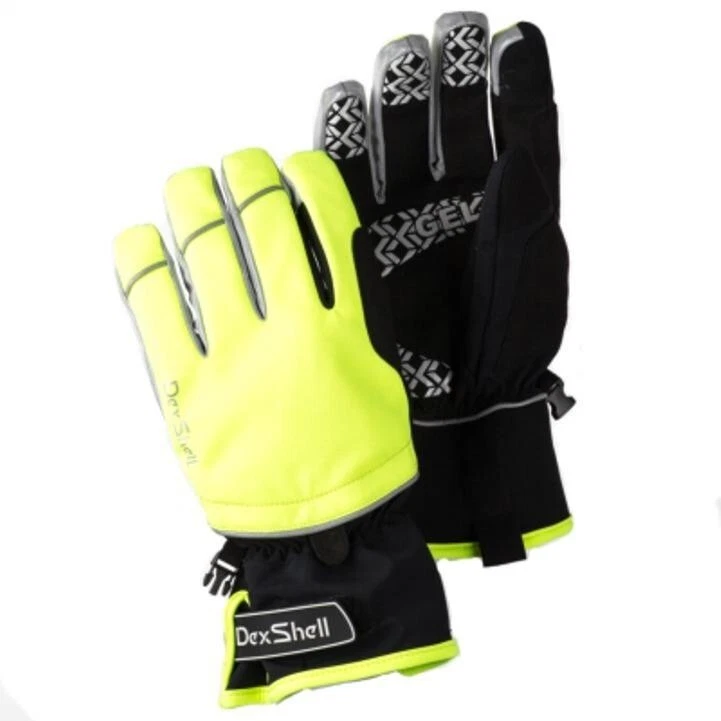 DexShell Ultra Therm Weatherproof, Breathable, Waterproof Gloves -Hi-Viz Medium