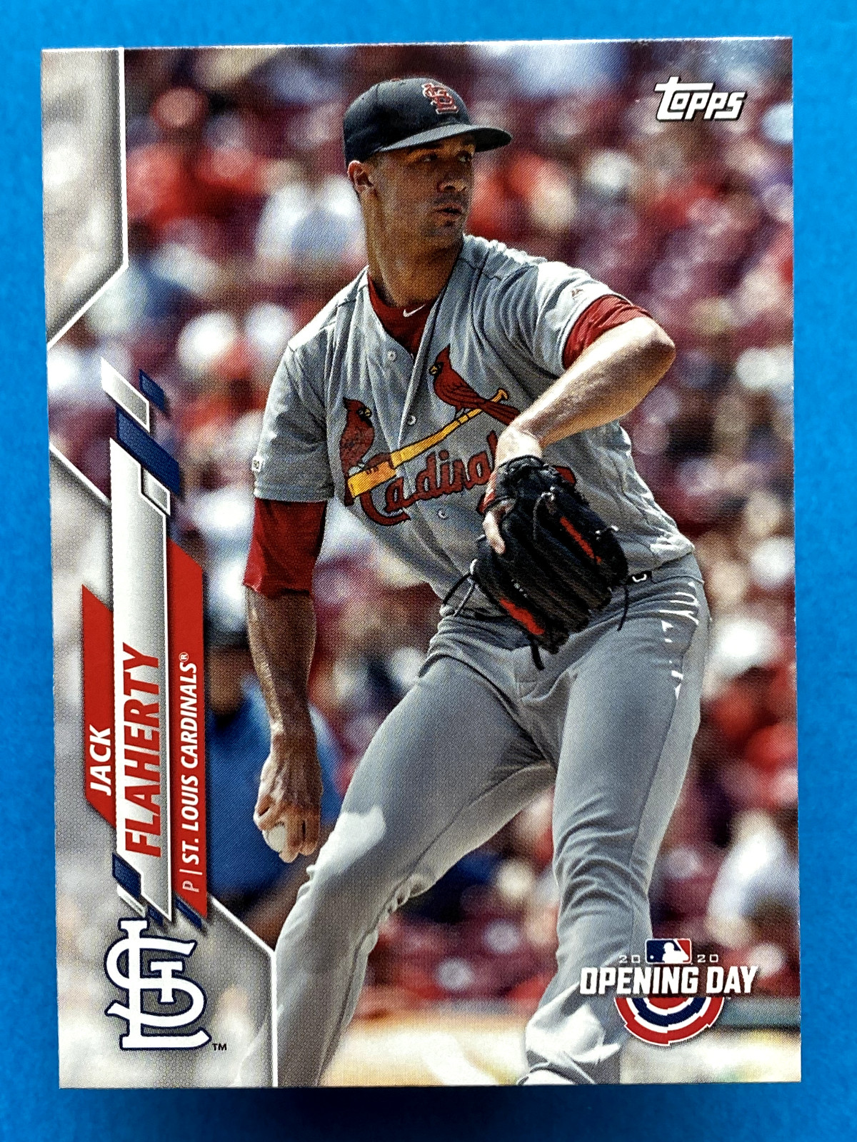 Jack Flaherty 2020 Topps Opening Day #76 St. Louis Cardinals