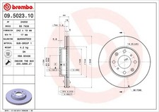 BREMBO 09.5023.10 Brake Disc for ACURA,HONDA