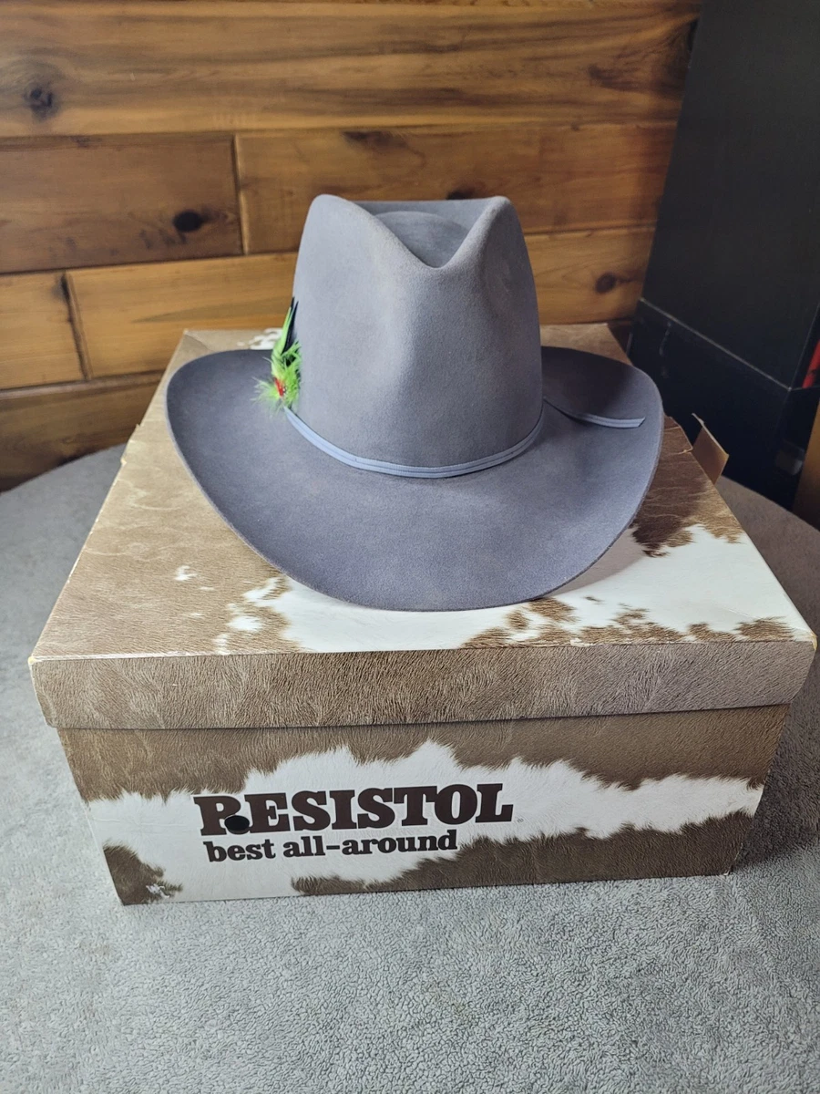 Resistol Gray Men's Cowboy Hats for sale | eBay