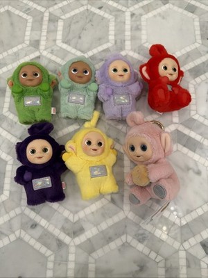 Pop Mart Teletubbies Figures Set And 1 Keychain Plush Lot Of 7