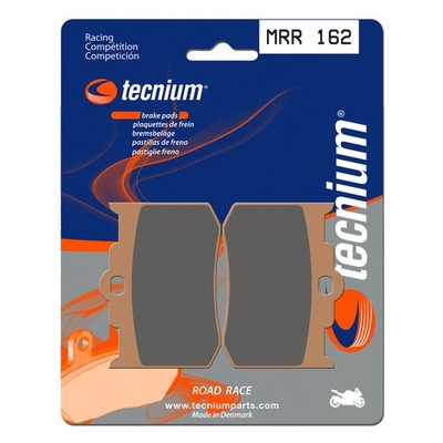 Pastillas de freno tecnium mrr162 sinterizadas competicion para moto repuestos