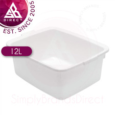 Addis 5 Star Plastic Rectangular Washing Up Bowl with Handles for Kitchen│InUK