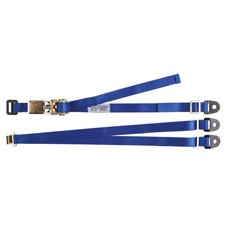 TRS Motorsport Rally Car Spare Wheel Tie Down Strap - 1'' - Fixed - In Blue