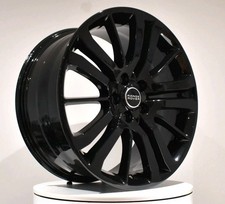 GENUINE Land Rover Range Rover Sport L320 20" Gloss Black 15 Spoke Wheels x4