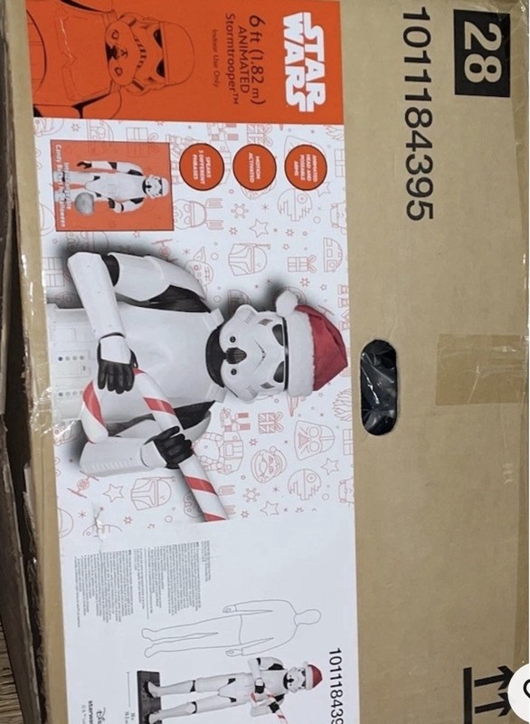 Star Wars 6ft Stormstroper Animation  $500 DLL. San Diego Local Pick Up Only