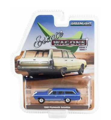 1:64 GREENLIGHT 1968 Plymouth Satellite - Estate Wagon , Neu