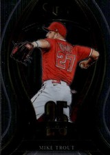 2021 Panini Select Mike Trout #25M-7 25-Man Los Angeles Angels 4K