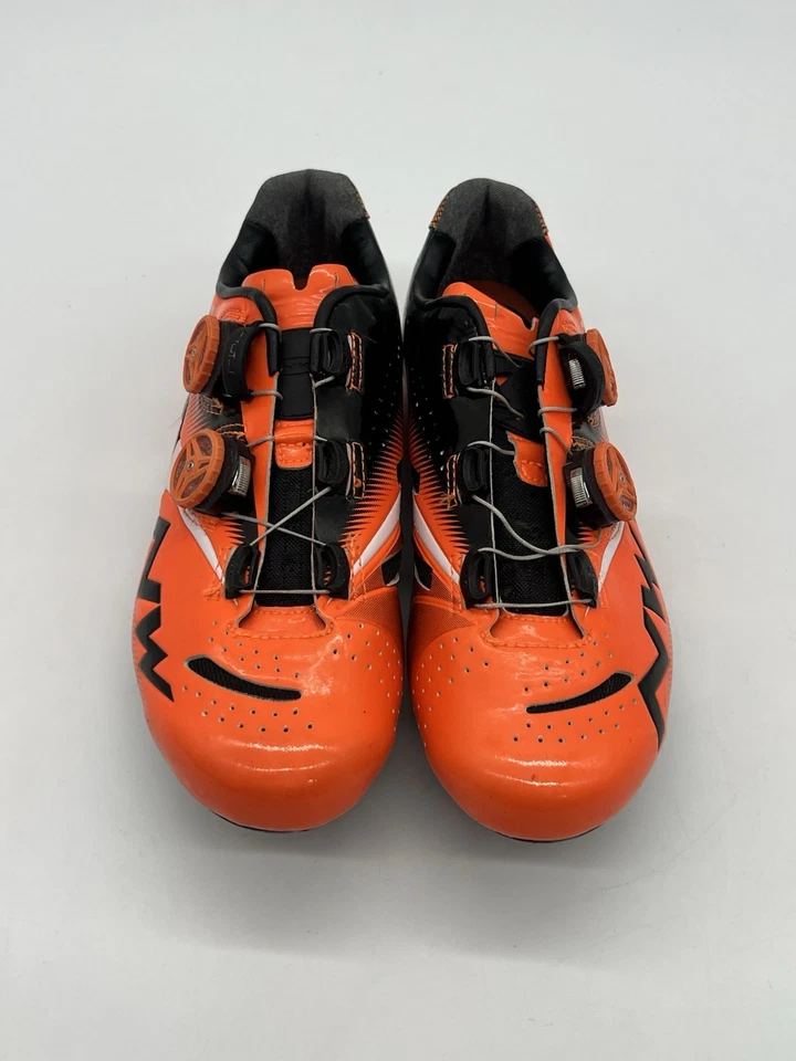 Northwave Extreme Tech Plus Men’s Sz 8 Orange Carbon Road Gravel Cycling Shoes. - Image 4 of 4