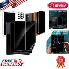 6 in 1 Privacy Screen Protector for Samsung Galaxy Z Fold 7 - 2 Pack