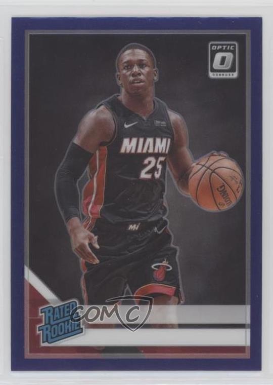 2019-20 Panini Donruss Optic Rated Purple Prizm Kendrick Nunn #193 Rookie RC va7