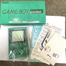 Nintendo Game Boy Pocket Green Rare Top Mint JAPAN