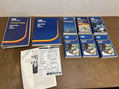 King Private Pilot Flight Test Video Course VHS CD ROM KINGS SCHOOL AVIATION LOT