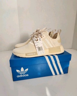 Adidas NMD R1 Women's Running Shoes Beige HQ4248 Size 7.5 New With Box 