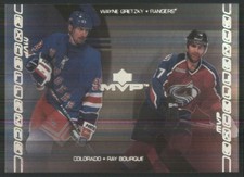 2000-01 Upper Deck MVP Excellence #ME10 Wayne Gretzky/Raymond Bourque TW472
