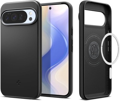 Spigen for Pixel 10/10 Pro Case, Thin Fit MagFit (2025) - Black
