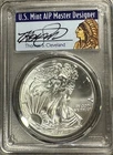 2018 $1 American Silver Eagle PCGS MS70 FS Thomas Cleveland 1 of 1000 Free Ship