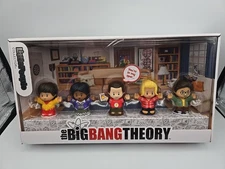 Fisher-Price Little People Collector Set THE BIG BANG THEORY 5 Pack Figures NEW