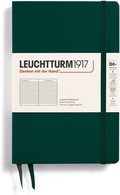 LEUCHTTURM1917 370289 Notizbuch Paperback (B6+), Hardcover, 219 nummerierte