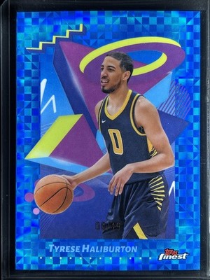 2024-25 Topps Finest - Rare Tyrese Haliburton, Tyrese Haliburton #233 Blue- /49