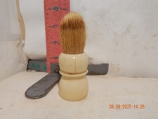Vintage SHAVING BRUSH Made Rite USA Sterilized Pure Bristle 100