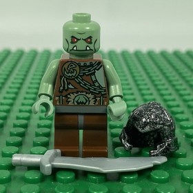 LEGO Fantasy Era Castle Minifigure - Troll Warrior - 7040 7037 7041 7097 cas368