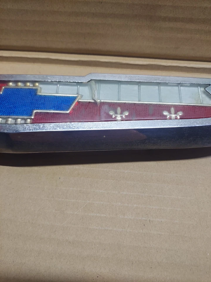 OEM 1955 1956 1957 Chevrolet Bel Air Hood Emblem *LOOK AT PICS* - Image 4 of 4