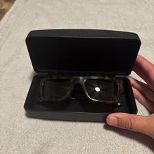 Versace Square Sunglasses Tortoise Shell Frame Cheetah