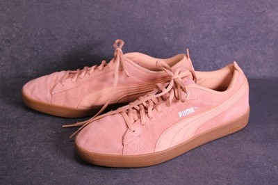 Puma Sneaker Smash Suede Damen Gr. 39 rosa Wildleder Sportschuhe BS673