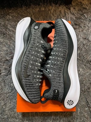 Women's Size 10 Nike ReactX Infinity Run 4 Running Shoes Black White DR2670-003
