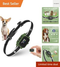 No Shock Bark Collar for Small Dogs - Adjustable  Humane Training Device