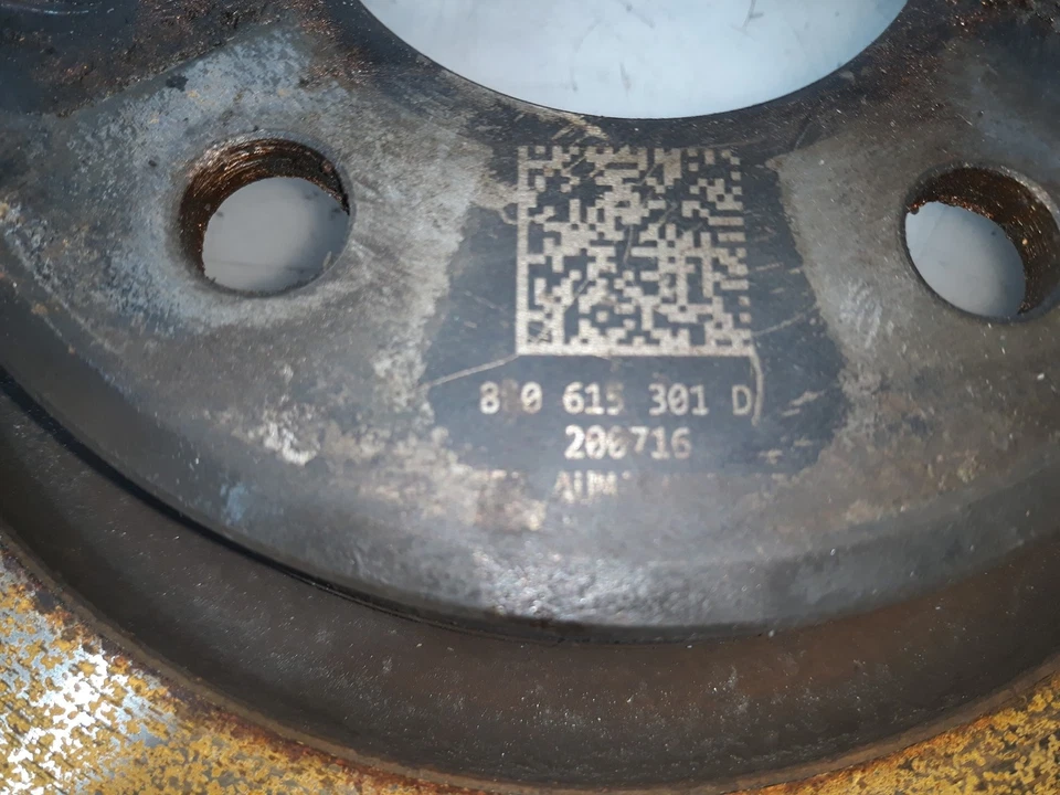 8R0615301D DISCO DE FRENO DELANTERO / 8R0615301D / 149881 PARA AUDI A5 COUPE 8T 3. Foto 2 de 4